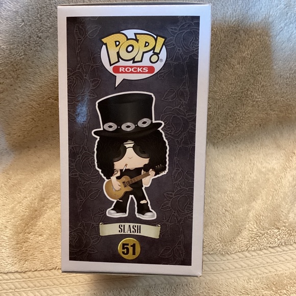 Funko Pop Slash from Guns N Roses Vinyl Figurine - Picture 5 of 7